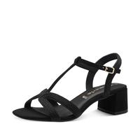 Tamaris Sandalette Damen Vegan Elegant schwarz,EU 39