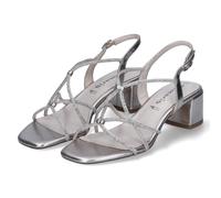 Tamaris Sandaletten - Gr. 39 - Gold - Textil & Synthetik