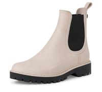 Tamaris Schlupf/Reißverschlussstiefelette Kaltfutter für Damen, beige, Größe 40 EU