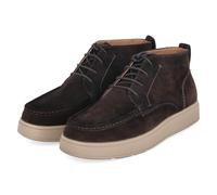 Tamaris Schnürboots Braun - Gr. 45 - Leder und Textil