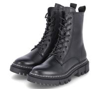 Tamaris Schnürboots Schwarz - Gr. 41 - Textil