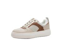 Tamaris Damen Sneaker 1-23735-44 320 Low-Top Leder Beige Größe 37 EU