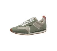 Tamaris Schnürer Damen sportlich mintgrün kombiniert Leder/Lederimitat/Textil Größe 40