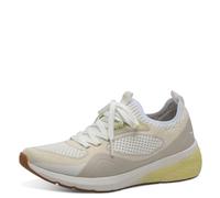 Tamaris Schnürer Damen Vegan sportlich beige,EU 38