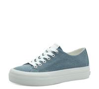 Tamaris Schnürer Damen Vegan sportlich blau,EU 40