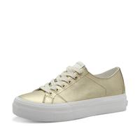 Tamaris Schnürer Damen Vegan sportlich metallic,EU 36