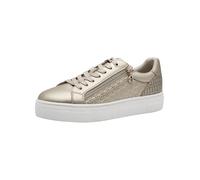 Tamaris Schnürer Damen Vegan Sportlich metallic,EU 41