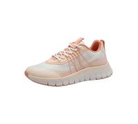 Tamaris Damen Sneaker 1-23767-44 634 Frauen Low Top Schuhe Vegan M2376744 Peach, Schuhgröße:40 EU