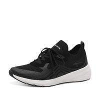 Tamaris Schnürer Damen Vegan sportlich schwarz,EU 40