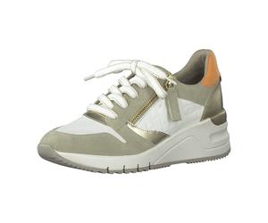 Tamaris Schnürhalbschuh für Damen, beige, Größe 40 EU