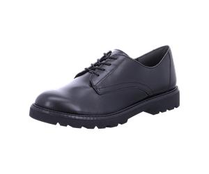 Tamaris Schnürhalbschuh für Damen, schwarz, Größe 37 EU