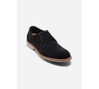 Schnürschuh TAMARIS, Herren, Gr. 46, navy, Veloursleder, Schuhe Schnürschuh, Halbschuh mit dezenten Ziernähten, für Herren (21283221-46) navy