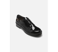 Tamaris Damenschuhe Elegante Schnürer BLACK BLACK - Gr. - 39