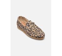 Tamaris Damen Moccassin, flach, Leder, braun, Größe 42 EU