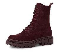 Tamaris - SCHNüRSTIEFEL N. W. GEFüTTERT rot MERLOT - Gr. - 39