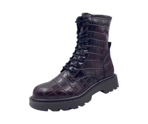 Tamaris - Schnürstiefel rot/braun(bordo) - Gr. - 38