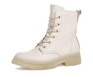 Tamaris Schnürstiefelette Kaltfutter für Damen, beige, Größe 41 EU