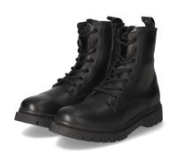 Schnürstiefelette TAMARIS Gr. 37, schwarz Damen Schuhe Reißverschlussstiefeletten mit Ziernähte (99422839-37)