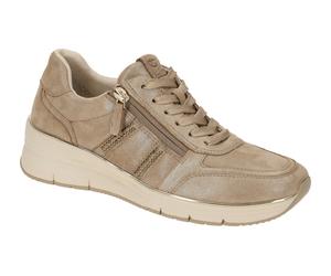 Tamaris Schuhe Sneaker braun Goldschimmer 1-23763-43 - Größe 38