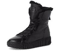 TAMARIS schwarz BLACK LEATHER - Gr. - 40