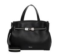 Shopper TAMARIS "Shopper TAS Kirima", Damen, Gr. B/H/T: 34cm x 27cm x 15cm 0, schwarz (schwarz 100), Polyurethan, Taschen Shopper (85071945-0) schwarz 100