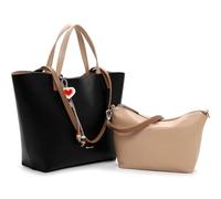 Tamaris Shopper Tasche Keshia 48 x 30 x 12 cm Polyurethan Damen Schwarz