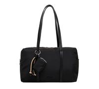 Shopper TAMARIS "Shopper TAS Maggie", Damen, Gr. B/H/T: 39cm x 23cm x 17cm 0, schwarz (schwarz 100), Polyester, Taschen Shopper (46488031-0) schwarz 100