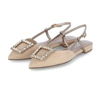 Tamaris Damen Sling in beige - Gr. 36