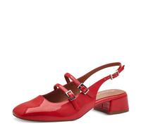 Tamaris SLing ROt LAck für Damen, rot, Größe 38 EU