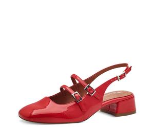 Tamaris SLing ROt LAck für Damen, rot, Größe 38 EU