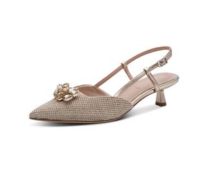 Tamaris Slingpumps für Damen, gold, Größe 38 EU