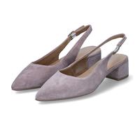 Tamaris Slingpumps - Gr. 40 - Taupe - Rauleder