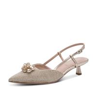 Tamaris Slingpumps Materialmix Textil/Synthetik