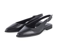 Tamaris Slingpumps Schwarz - Gr. 38 - Textil