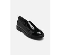 Tamaris Damen-Slipper Black Patent Structure vegan schwarz Größe 37