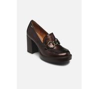 Damen-Slipper BROWN PATENT - Gr. - 40