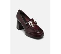 Tamaris Damen Trotteur Blockabsatz bequem; Merlot, EU 40