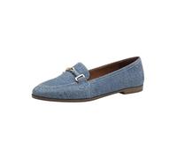 Tamaris Slipper Damen Elegant Blockabsatz blau,EU 36