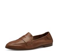 Tamaris Slipper Damen Elegant Blockabsatz braun,EU 38