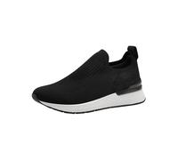 Tamaris Keilsneaker Slip-On 2171 Textil T‑Logo Damen schwarz Größe 38