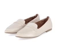 Tamaris Slipper - Gr. 36 - Beige - Glattleder