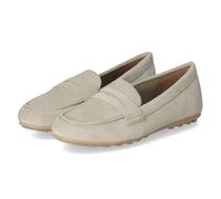 Tamaris Slipper - Gr. 37 - Grün - Rauleder