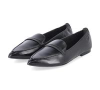 Tamaris Slipper - Gr. 39 - Schwarz - Glattleder
