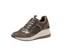 Tamaris Damen Sneaker Wechselfußbett; Taupe Combined, EU 38