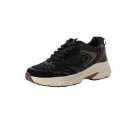 Tamaris Sneaker Black Glam schwarz | 1-23799-47 - Schnürung, herausnehmbares Fußbett, flache Sohle