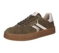 Tamaris Damen Sneaker Low 1-23723-44 Leder Olive Größe 40