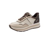 Tamaris Sneaker Damen Textil beige, 40