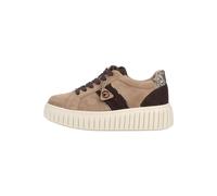 Tamaris Damenschuhe Sportliche Schnürer TAUPE COMB TAUPE COMB - Gr. - 38