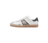 Tamaris Sneaker Leder/Textil Weiß/Silber - 41