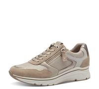Tamaris Da.-Schnürer für Damen, beige, Größe 38 EU